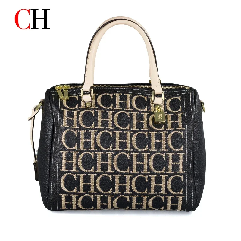 Embroidery Removal - Tas Boston Bordir Huruf CH Wanita
