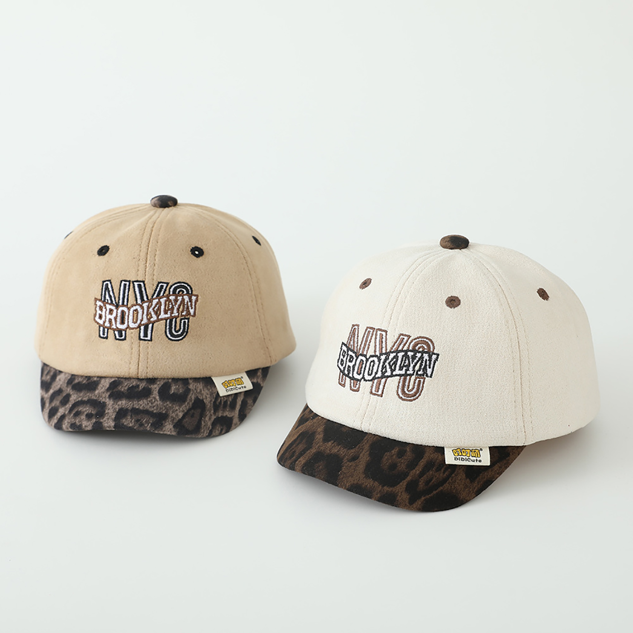 Embroidery Cap - Topi Bisbol Pinggiran Pendek Anak Laki-laki