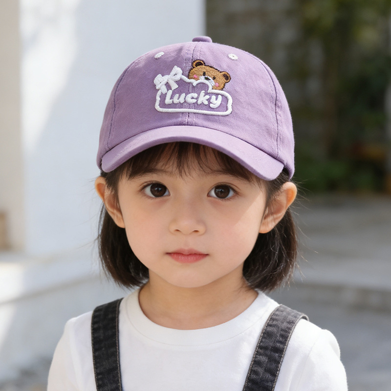Embroidery Cap - Topi Matahari Anak Bayi 52Cm 2-5