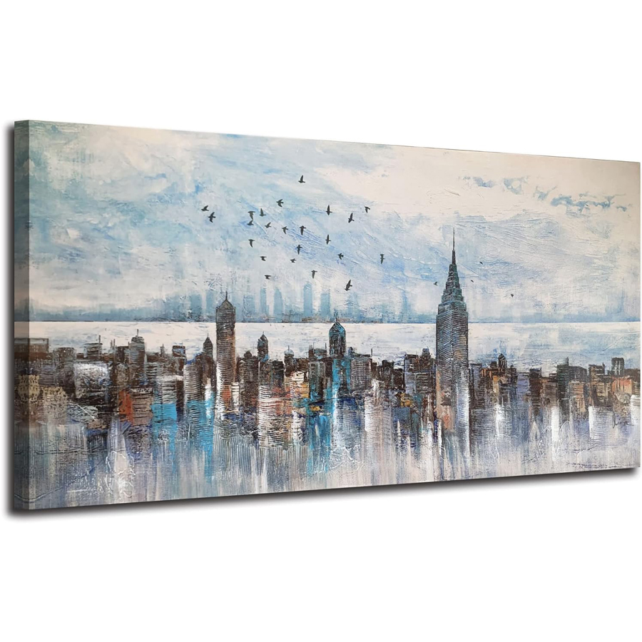 Embroidery York - Bordir berlian pemandangan perkotaan New York