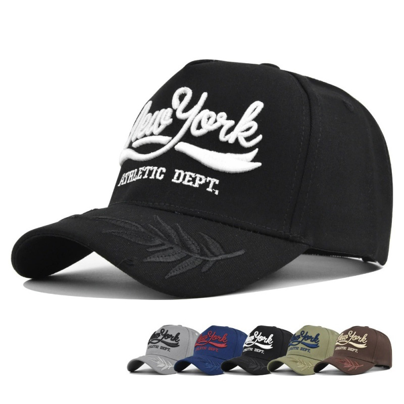Embroidery York - Topi Katun Bordir New York untuk