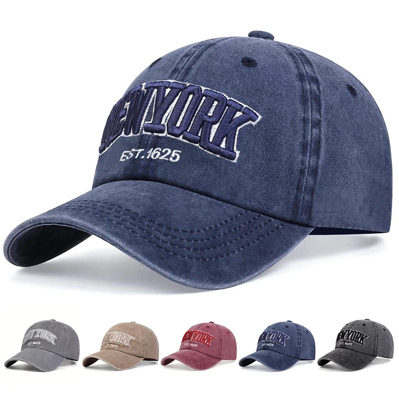 Embroidery York - Topi Bisbol Bordir NEW YORK Uniseks