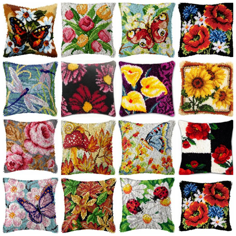 Embroidery Knot - Tanaman bunga Kit kait selot simpul