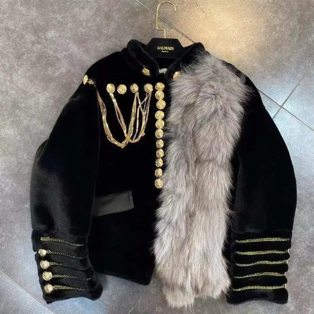 Embroidery Chain Stitch - Jaket Bomber Bordir Bunga Kerah Berdiri