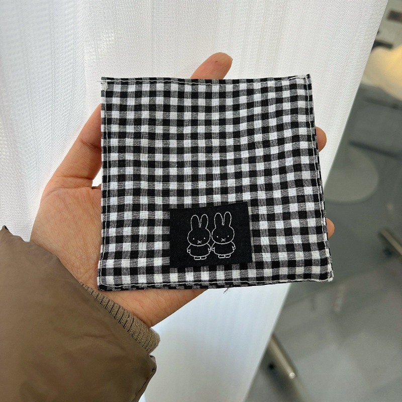 Tatakan Gelas Kain Seri Miffy  - Embroidery Cloth ulasan dan harga