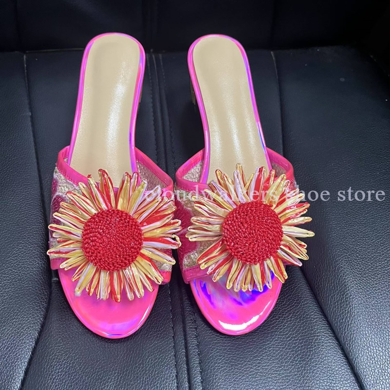 Sendal musim panas dengan hias - Embroidery Designer ulasan dan harga