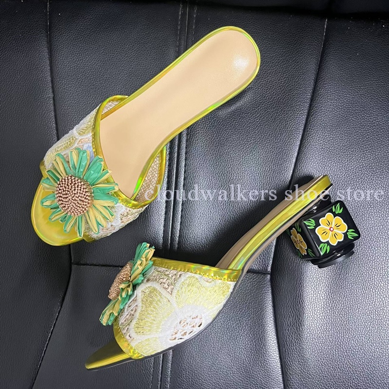 Sendal musim panas dengan hias - Embroidery Designer ulasan dan harga