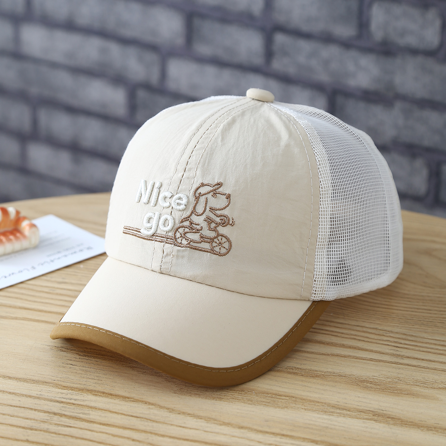 Topi Bisbol Jaring Cepat Kerin - Embroidery Cap ulasan dan harga