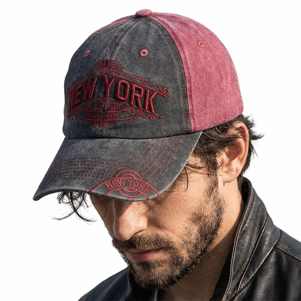 Topi Baseball Bordir Huruf NEW - Embroidery York ulasan dan harga
