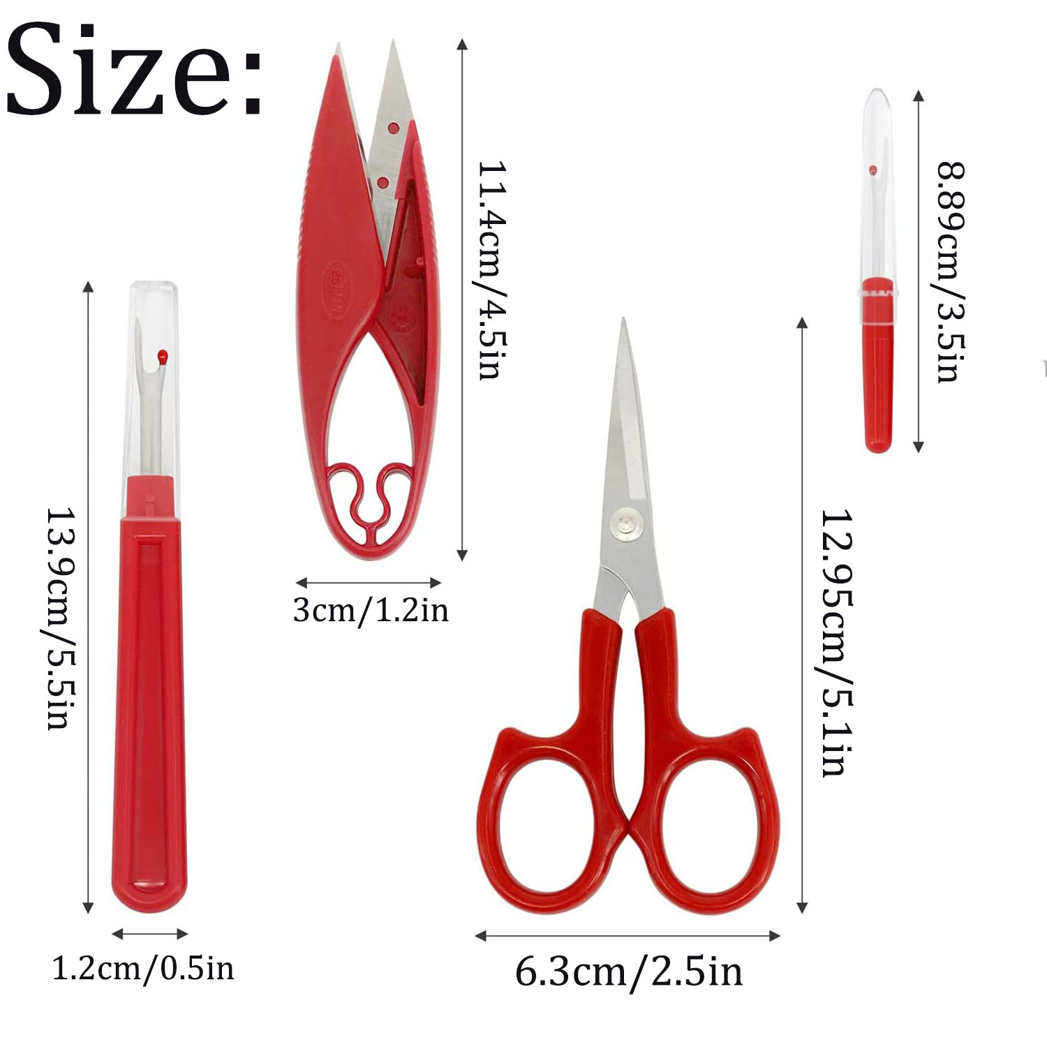 1/2/3 buah Kit Ripper jahitan  - Embroidery Removal ulasan dan harga