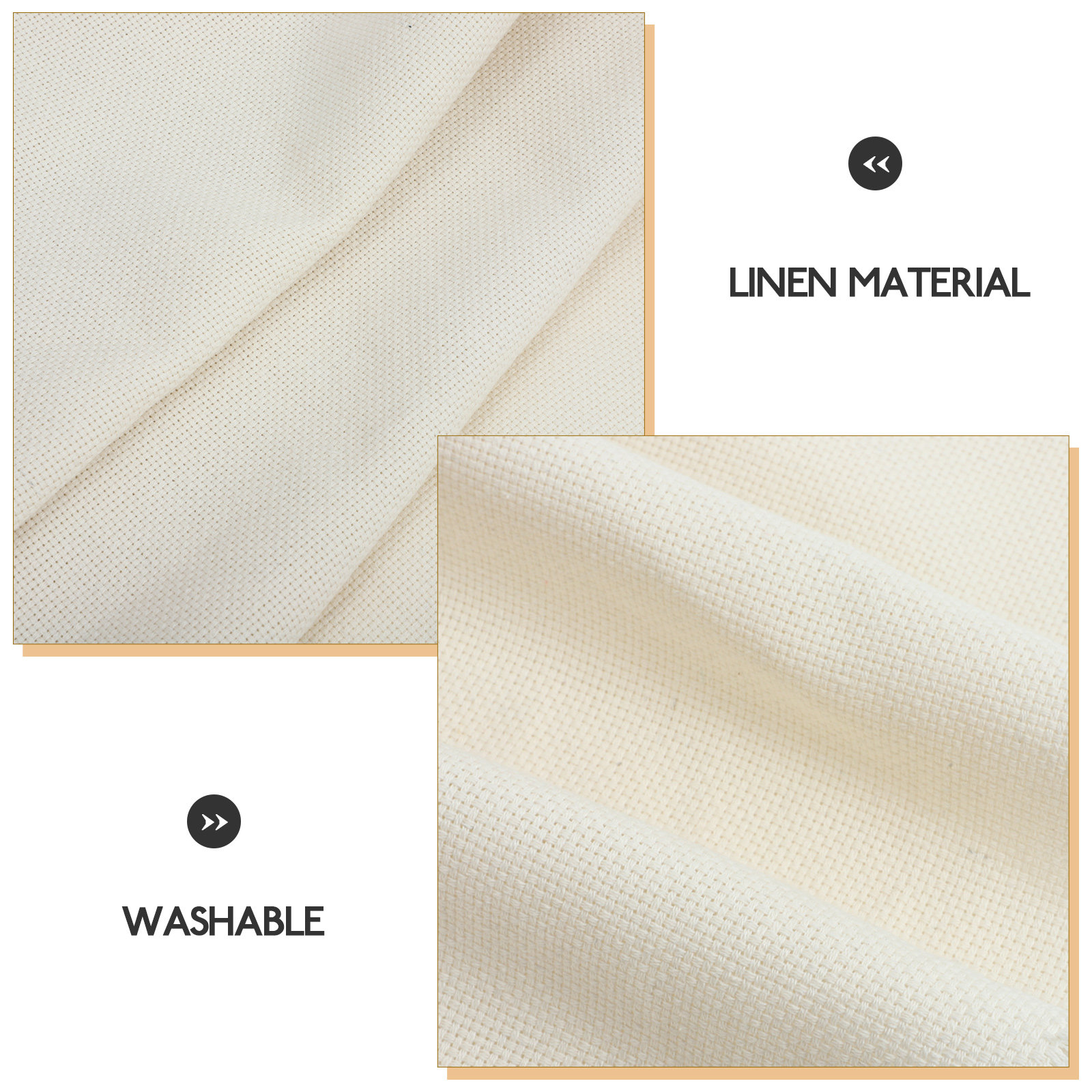 Kain Linen Bordir Monks Cloth  - Embroidery Cloth ulasan dan harga