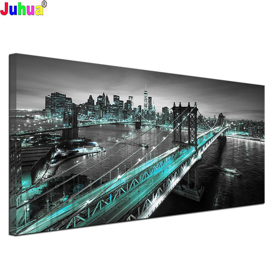 Terkenal Modern Urban Skyline  - Embroidery York ulasan dan harga