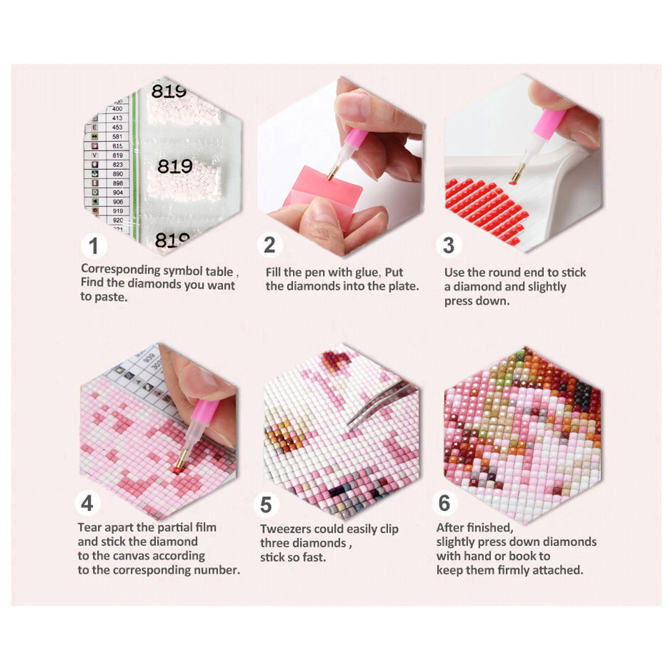 Lukisan Berlian New York, Deko - Embroidery York ulasan dan harga