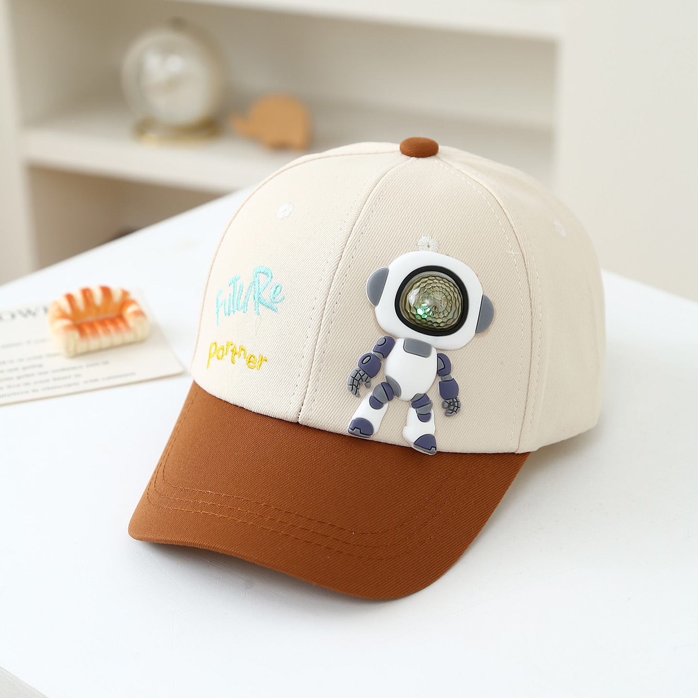 Boneka Robot Karet Lembut Anak - Embroidery Cap ulasan dan harga