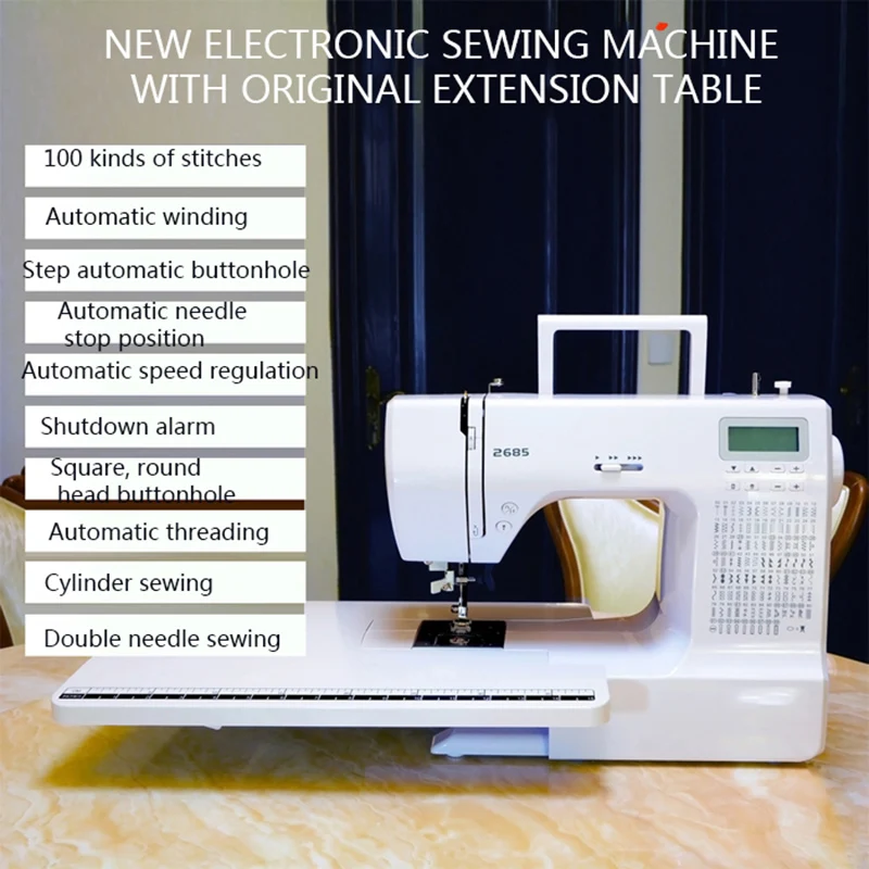 1 Buah Mesin Jahit Elektrik Ru - Embroidery Chain Stitch ulasan dan harga
