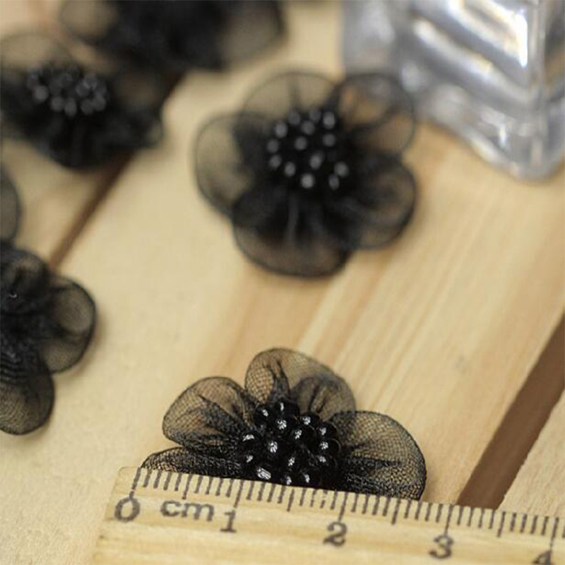 3pcs HOT 3D Bordir Bunga Hitam - Embroidery On Black Shirt ulasan dan harga