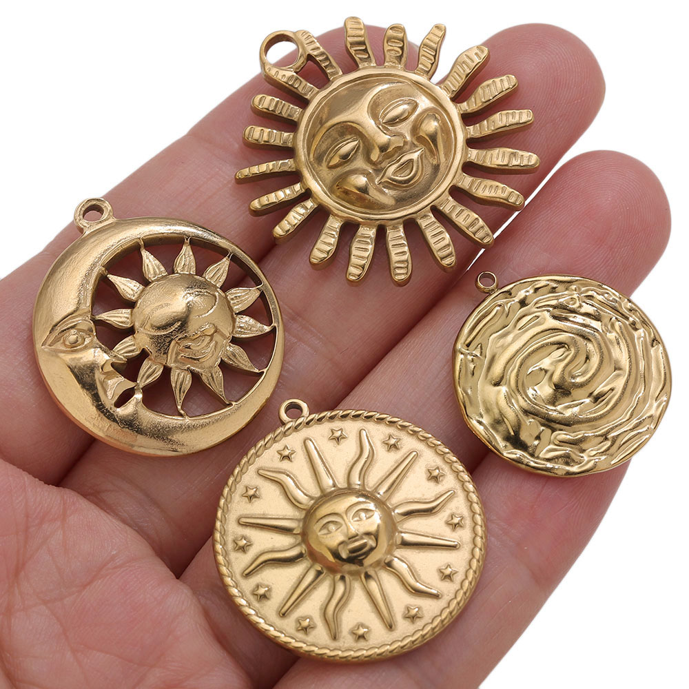 5pcs Liontin Emas PVD Baja Ant - Embroidery Gold ulasan dan harga