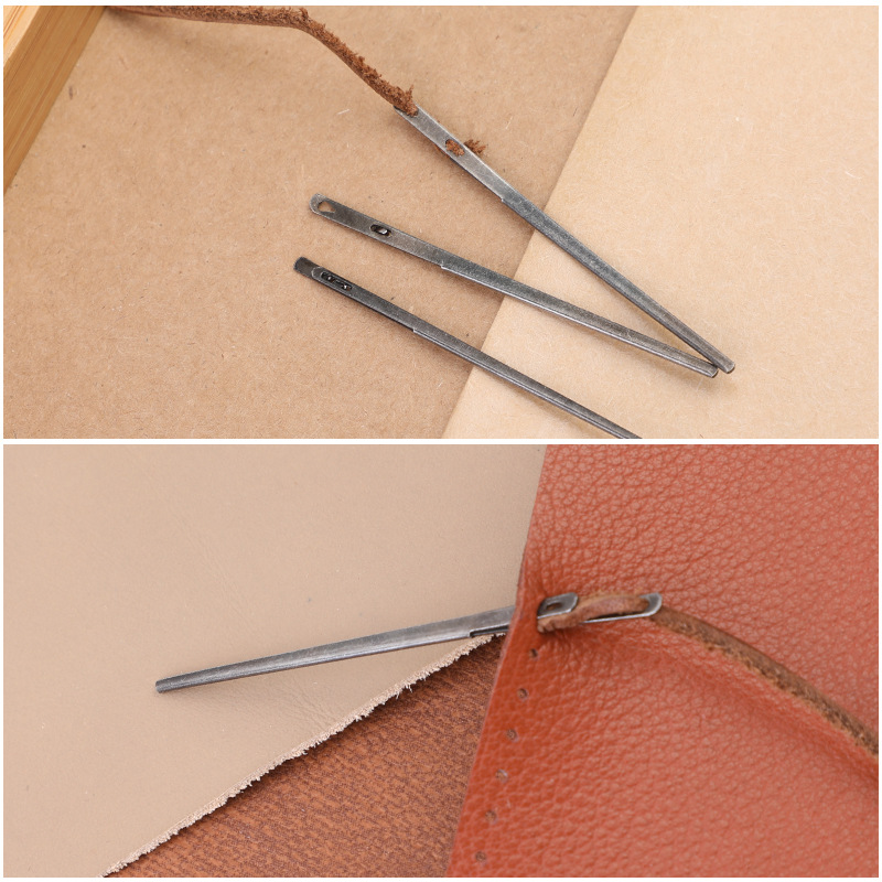 Jarum benang kulit tali kulit  - Embroidery Knot ulasan dan harga