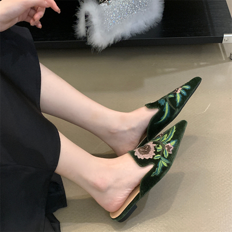 Sepatu Wanita Baru 2026, Sanda - Embroidery Designer ulasan dan harga