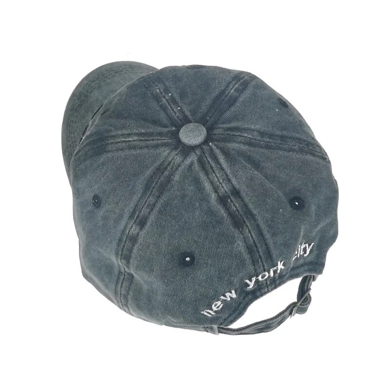 Topi bisbol dicuci kain Musim  - Embroidery York ulasan dan harga