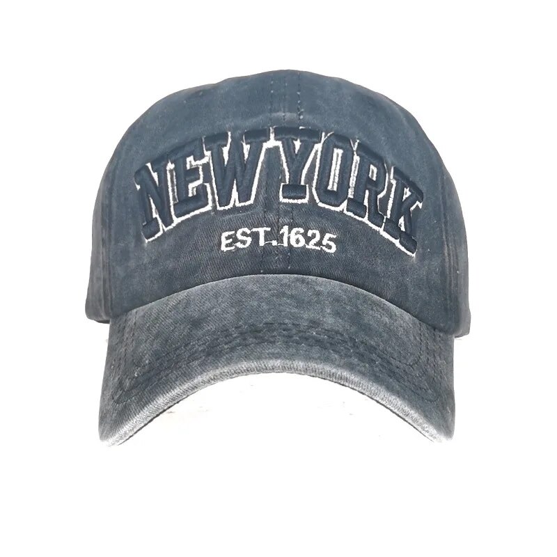 Topi bisbol dicuci kain Musim  - Embroidery York ulasan dan harga