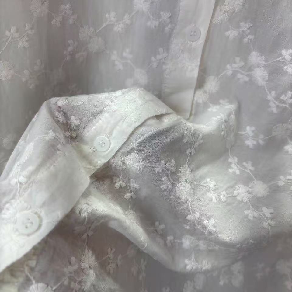 Blus Wanita Bordir Renda 2026  - Embroidery Eyelet ulasan dan harga