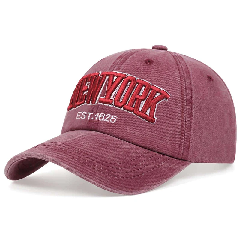 Topi Bisbol Bordir NEW YORK Un - Embroidery York ulasan dan harga