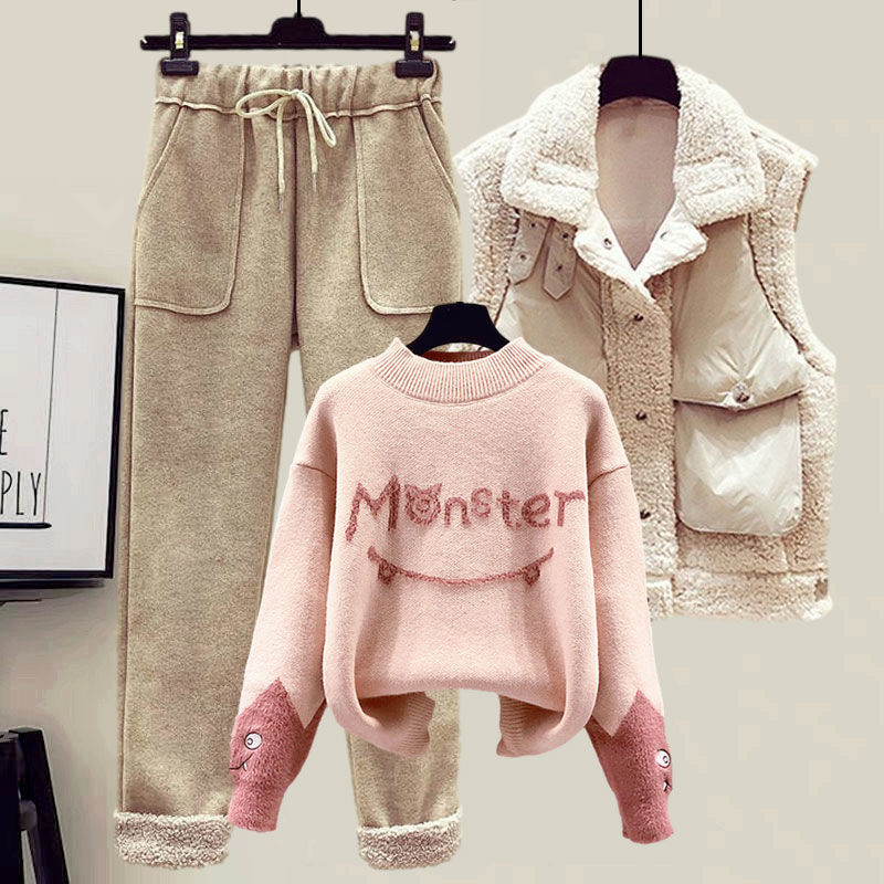 Setelan jaket rompi kasmir wan - Embroidery Vest ulasan dan harga