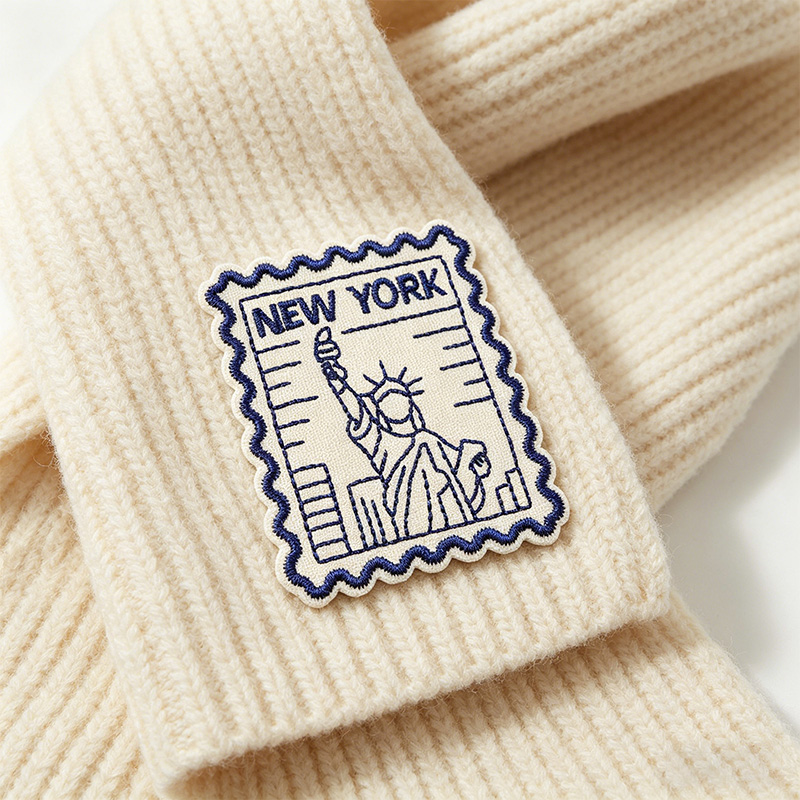1pc Patch Bordir Kain New York - Embroidery York ulasan dan harga