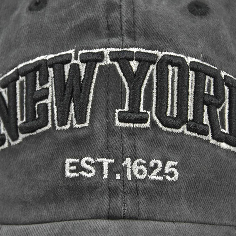 Topi Baseball Bordir Huruf New - Embroidery York ulasan dan harga