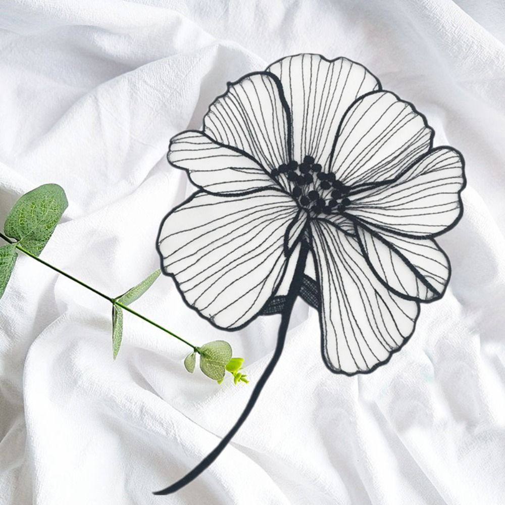 Patch Bordir Pakaian, Aplikasi - Embroidery On Black Shirt ulasan dan harga