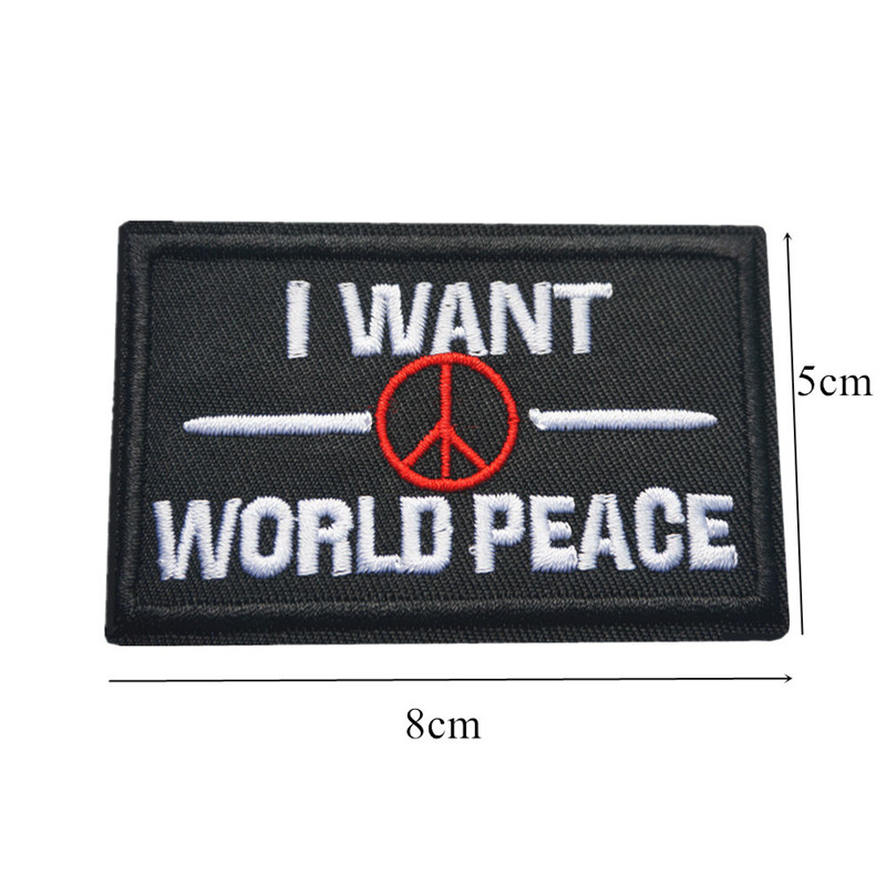8X5 Cm Hitam Bordir Menjahit B - Embroidery On Black Shirt ulasan dan harga