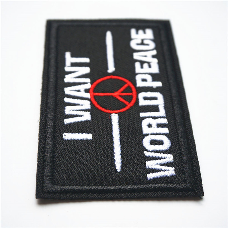 8X5 Cm Hitam Bordir Menjahit B - Embroidery On Black Shirt ulasan dan harga