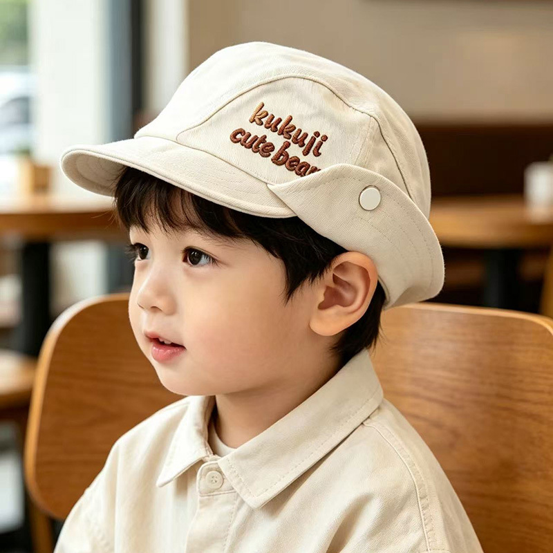 Topi Bayi Berpenutup Telinga M - Embroidery Cap ulasan dan harga