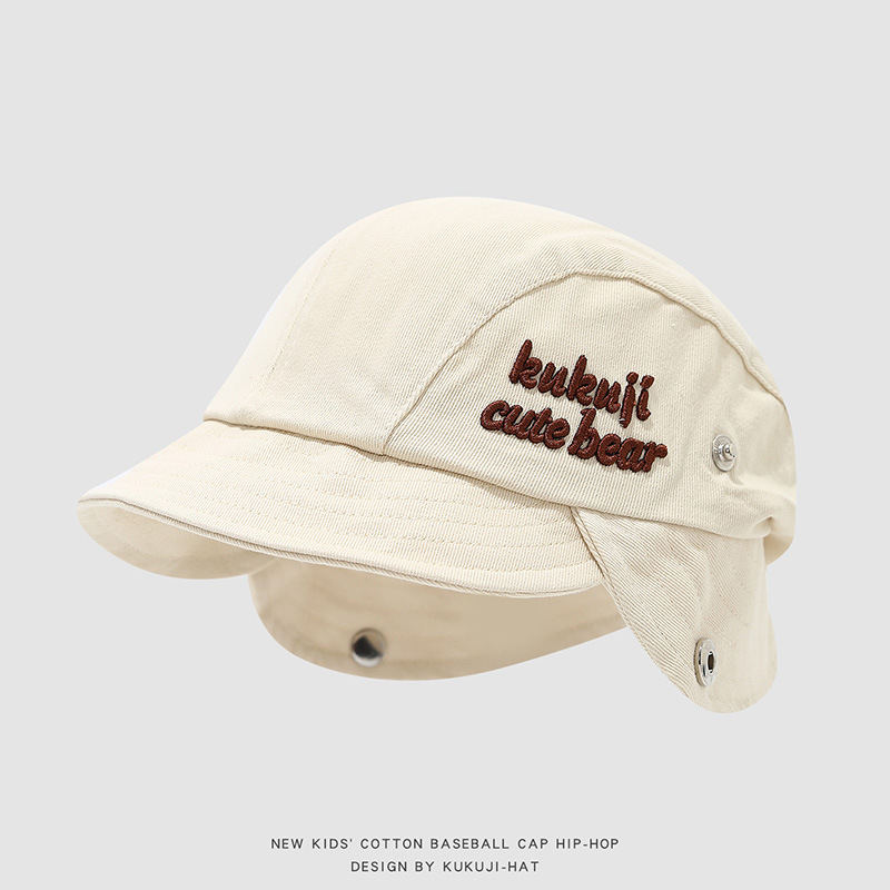 Topi Bayi Berpenutup Telinga M - Embroidery Cap ulasan dan harga