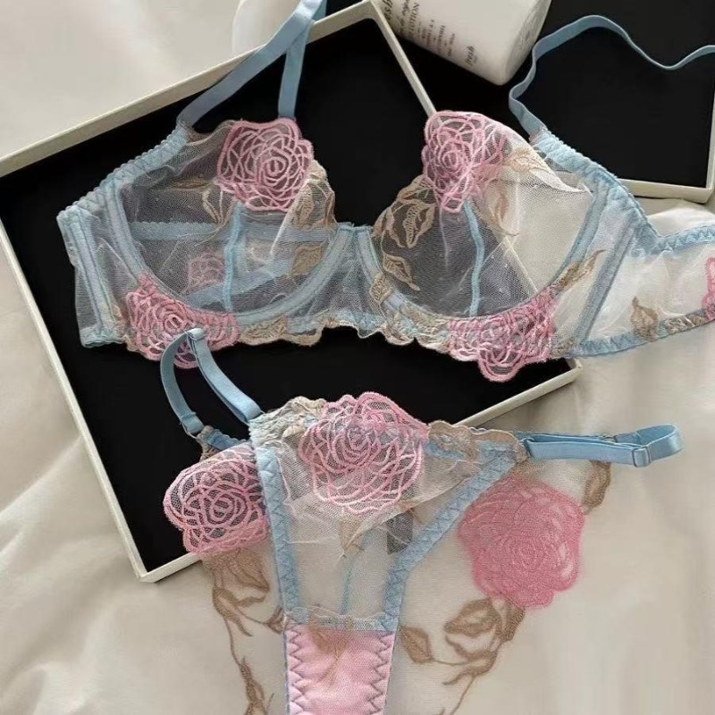 Set Lingerie Prancis Pure Desi - Embroidery In Australia ulasan dan harga