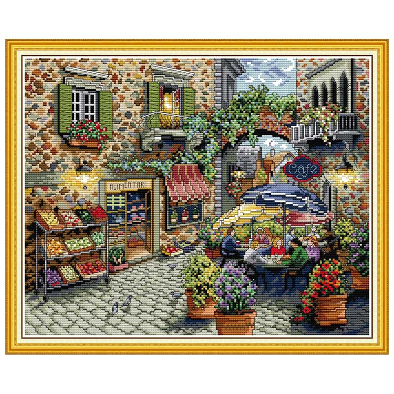 Kedai Kopi New York Pola Dihit - Embroidery York ulasan dan harga