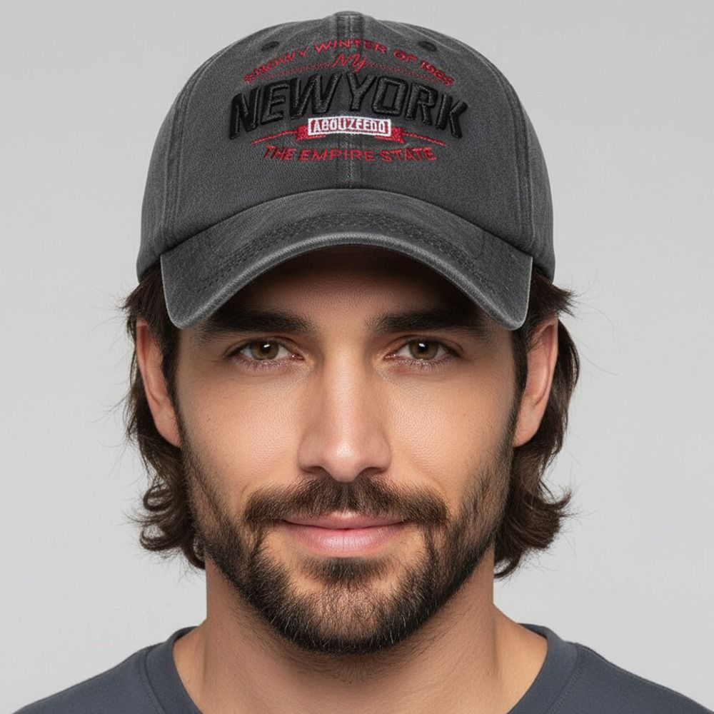 Topi Baseball Bordir Huruf NEW - Embroidery York ulasan dan harga