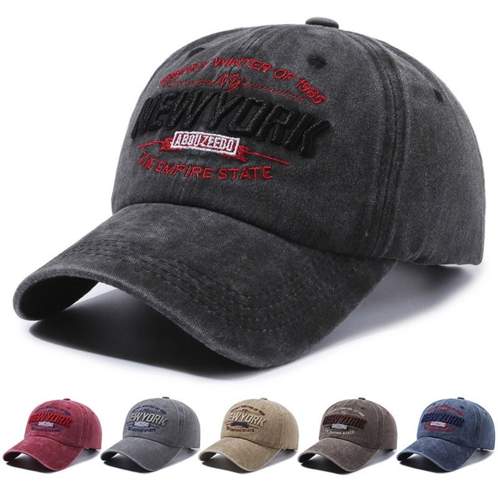 Topi Baseball Bordir Huruf NEW - Embroidery York ulasan dan harga