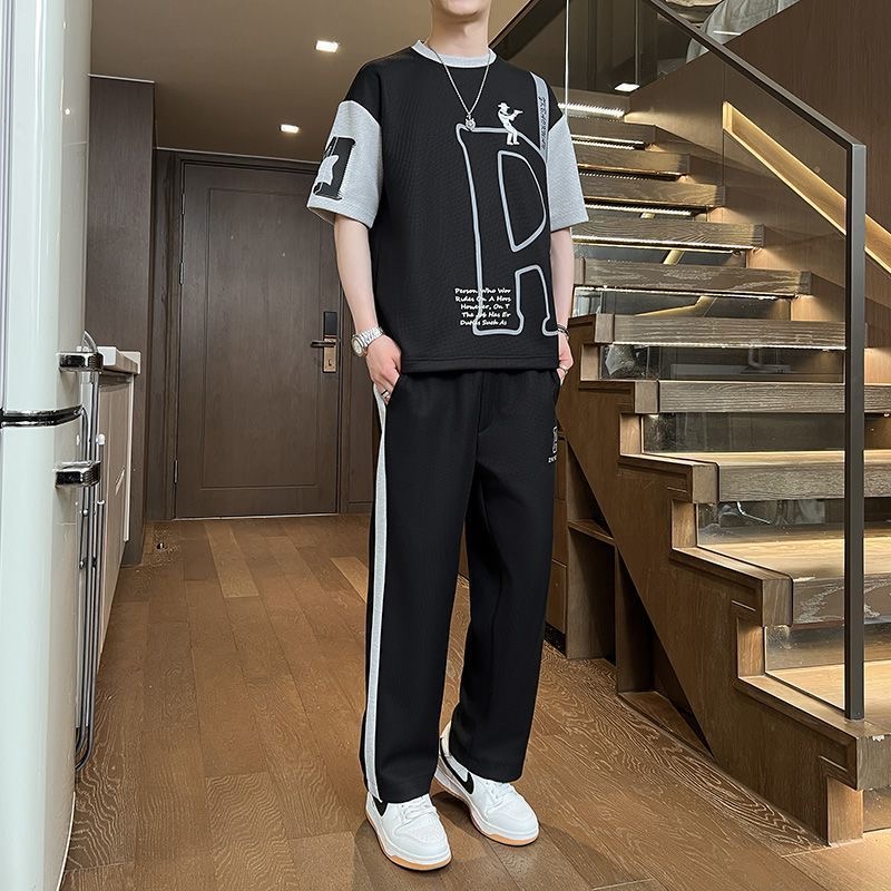 Kaus Lengan Pendek Motif Trend - Embroidery Tshirt ulasan dan harga