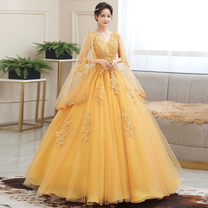 Gaun Panjang Bordir Emas Baru  - Embroidery Gold ulasan dan harga