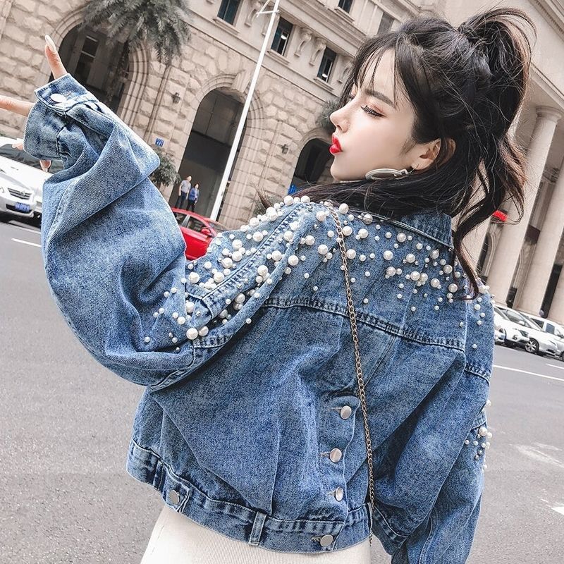 Jaket Denim Wanita Bling 2026  - Embroidery Vest ulasan dan harga