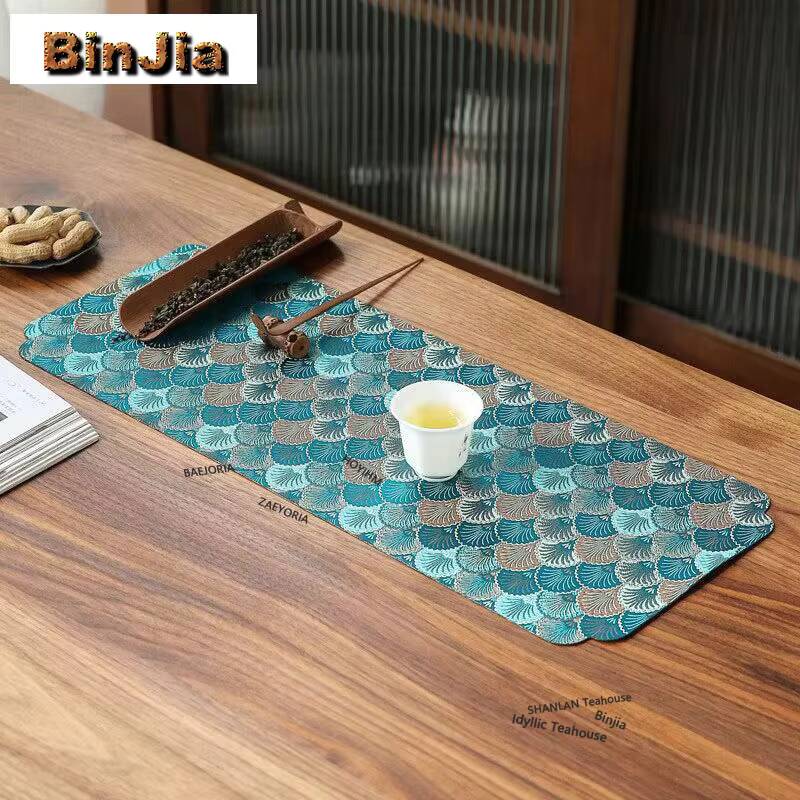 Alas Meja Teh dari Kain Busa K - Embroidery Cloth ulasan dan harga