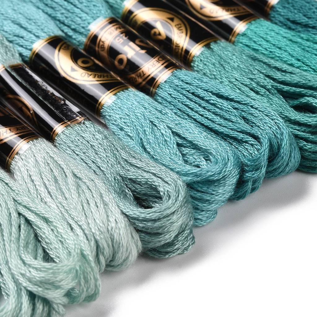 1Set 8 Gulungan Benang Bordir  - Embroidery Threads ulasan dan harga