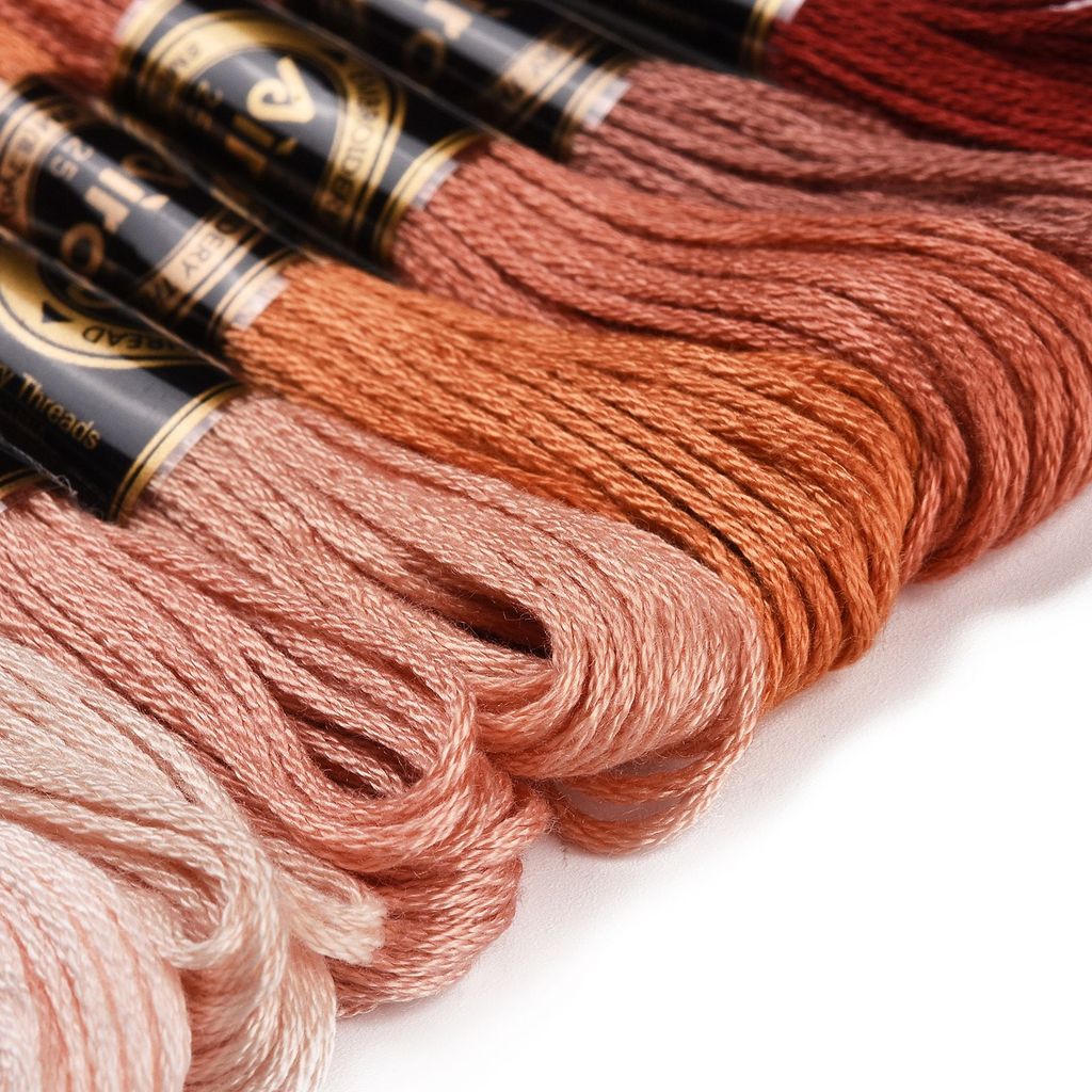 1Set 8 Gulungan Benang Bordir  - Embroidery Threads ulasan dan harga
