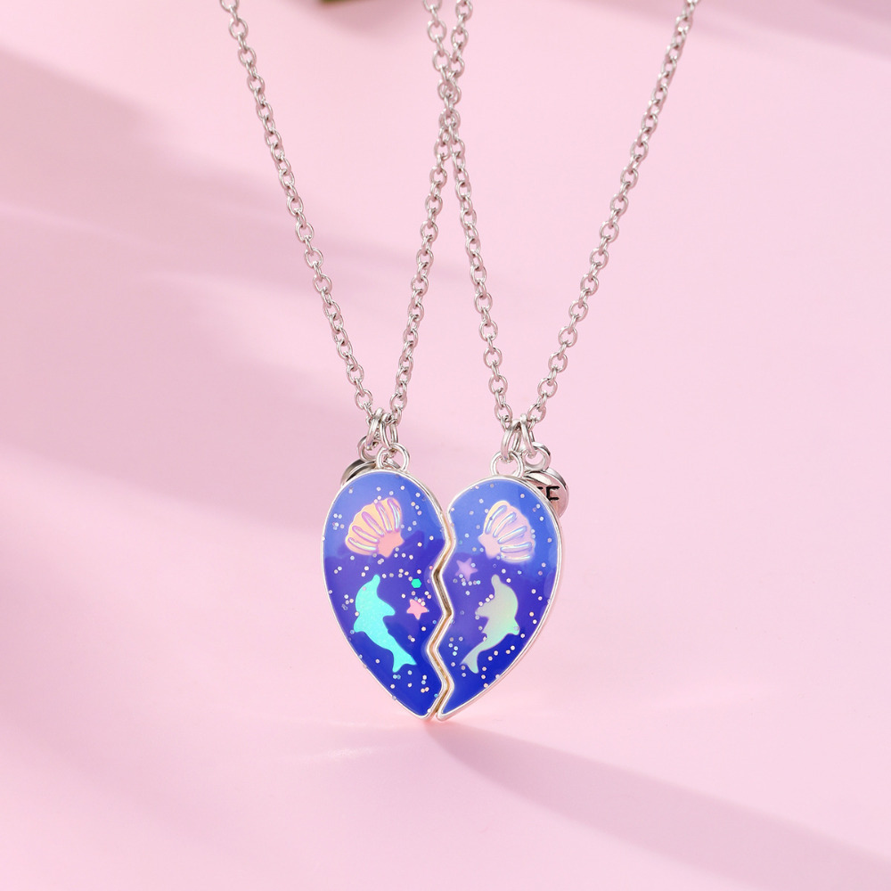 Karsyngirl 2 Buah/Set Kalung B - Embroidery Chain Stitch ulasan dan harga