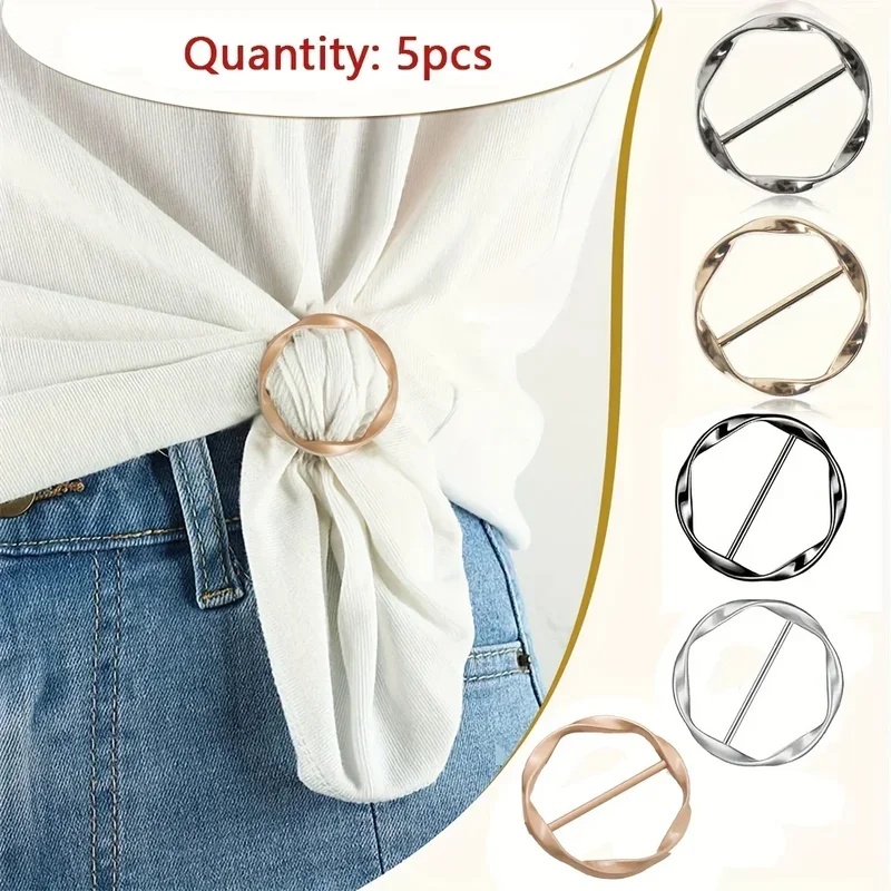 5 Buah Klip Lingkaran Bulat Lo - Embroidery Knot ulasan dan harga